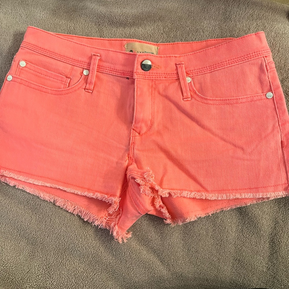 Roxy denim shorts size 5/27